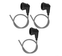 Juego de 3 cadenas de sierra eléctrica de alto voltaje para cable de encendido diseñado para adaptarse a modelos 070 090 que proporcionan un rendimiento estable para encendido