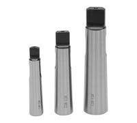 Juego de 3 casquillos reductores de cono para torno, acero 40Cr, protección del husillo principal, adaptador de herramientas para cono Morse, herramientas industriales, duraderas, para profesionales y