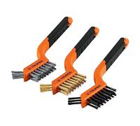 Juego de 3 cepillos de alambre