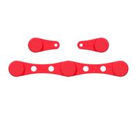 Juego de 3 clips magnéticos para airfryer de silicona de alimenticio, 10,2 x 1,4 x 0,65 cm, resistentes al calor