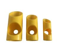 Juego de 3 cortadores de tubos de espuma para corte de aislamiento preciso en varios entornos y proyectos, cortador de tres tubos para bricolaje y uso profesional