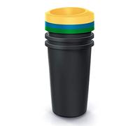 Juego de 3 cubos de reciclaje de 25L cada uno KEDEN.