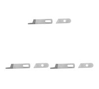 Juego de 3 cuchillas para máquina de coser multifunción Overlocker superior e inferior para Singer Elna SERGER T-3 T-33 T-34 T-34D