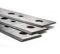 Juego de 3 cuchillos planeadores HSS de 12 1/2 pulgadas para adaptarse a DeWalt DW734 de repuesto para Powertec128010