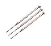 Juego de 3 destornilladores de reparación de acero inoxidable para saxofón, clarinete, oboe, flauta de viento, juego de destornilladores