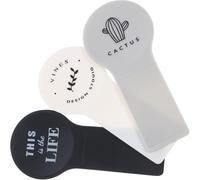 Juego de 3 elevadores de tapa de inodoro de silicona, elevador de tapa de inodoro, abridor de inodoro con tiras adhesivas, herramienta práctica para levantar tapas de inodoro