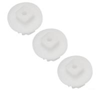 Juego de 3 engranajes de plástico para molinillo de carne, piezas de repuesto de 12 dientes compatibles con Zelmer 586/886/887 y Bosch MFW3520/3630/HR2725 para mantenimiento de electrodomésticos de