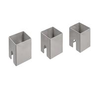 Juego de 3 espaciadores de acero inoxidable para parrilla, parrilla y barril