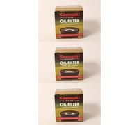 Juego de 3 filtros de aceite originales Kawasaki 49065-7010 John Deere Am107423 Made in the USA