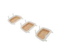 Juego de 3 filtros de aire para motosierras MS171 MS181 MS211, sustituye a 1139 007 1800, diseño de plástico robusto, intercambio rápido, piezas de repuesto para herramientas de jardín