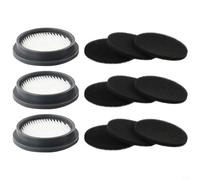 Juego de 3 filtros de aspiradora y filtro de esponja compatible con Afoddon A200Pro A200 y para ORFELD B08 C10A C10G para capturar partículas tan pequeñas como 0 3 micras