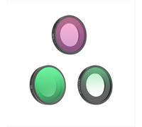 Juego de 3 filtros de lente CPL ND16 para GO Ultra, filtros de película suave negros de 1/4 para accesorios GO Ultra.