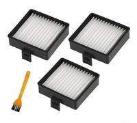 Juego de 3 filtros para Hoover AH46000 para onepwr inalámbrico 3 filtros (3 | Se adapta a AH46000, diseño lavable, material reutilizable, incluye cepillo de limpieza, prolonga la vida útil del vacío