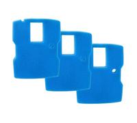 Juego de 3 filtros permanentes de poliuretano para evitar obstrucciones de desechos en compresores de 660 GPH, extiende la existencia del filtro de espuma de ventilador de agua al aire libre