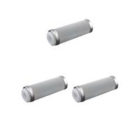 Juego de 3 filtros universales para acuario, filtro de malla de cilindro, protector de red de camarones, accesorios de repuesto L