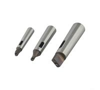 Juego de 3 fundas cónicas morse para MT1 MT2 MT3 adaptadores de acero robustos 45# para taladros y escariadores de mango cónico