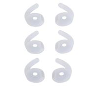 Juego de 3 Ganchos de Silicona para los oídos, Tapones para los oídos para cápsulas, 4 Auriculares para Comodidad Durante Todo día para Ambos géneros