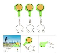 Juego de 3 Herramientas para Nudos de Pesca Rápida, Dispositivo de Atado Duradero y Liviano para Pesca en Agua Dulce, Ideal para Niños y Adultos, Hecho de ABS de (Paquete OPP3)