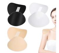 Juego De 3 Hombreras - Hombreras Cosidas De Material Esponja Transpirable, Tanto Para Mujer Como Para Hombre | Para Blazers, Abrigos, Trajes Y Chaquetas. Corrección De La Forma Del Hombro, Pequeña