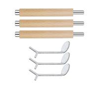 Juego de 3 imanes artísticos para uñas de gel con diseño de corazón y guía en forma de Y para decoración perfecta de uñas, herramienta magnética con patrón de corazón artístico