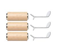 Juego de 3 imanes para decoración de uñas con guía en forma de Y para manicura profesional en casa, guía de metal en forma de Y para diseño de uñas
