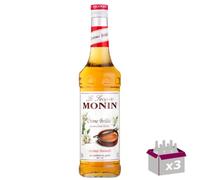 Juego de 3 Jarabes - Crème brûlée - 70cL