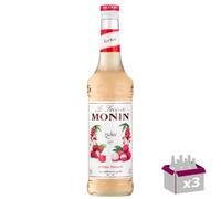 Juego de 3 jarabes - Litchi - 70cL