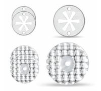 Juego de 3 juegos de reparación de chapa de protección contra el calor, clips de protección contra el calor, fijación con discos de sujeción, pinzas de metal, juego de reparación compatible con