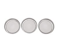 Juego de 3 Kit de Tapa de Brote de Acero Inoxidable para una VentilacióN Apto para Frascos de AlbañIl de Boca Ancha de Conservas para Hacer Semillas