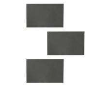 Juego de 3 láminas de película polarizada de 7.8 x 5.9 pulgadas, no adhesivas para proyectos de aula y fotografía