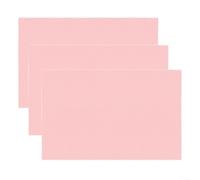Juego de 3 láminas protectoras para frigorífico, 45 x 130 cm, antideslizantes, para cajones, armarios, estanterías de cocina, PEVA, lavables, negro, gris, transparente (rosa)