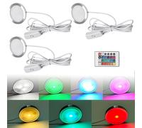 Juego de 3 lámparas LED para impresora 3D, tira de luces LED RGB con 16 tipos, juego de modelo de lámpara LED para modelos de luz nocturna, piezas de repuesto y accesorios para proyectos creativos de