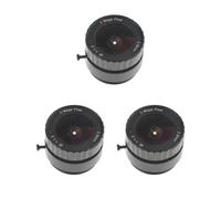 Juego de 3 lentes de iris fijo IR de 1/7.6 cm de 2.8 mm de 3 megapíxeles F1.2 CS para cámara IP CCTV