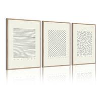 Juego de 3 lienzos cristianos sin marco, versículo de la Biblia, póster de Jesús el camino, la verdad, la vida, decoración de pared, imágenes de las Escrituras, pintura religiosa minimalista, Fe para