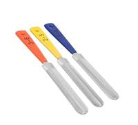 Juego De 3 Limas Para Pulir Trastes De Guitarra Profesionales De Diamante Para Alisar Cuerdas De Guitarra Accesorios Para Instrumentos Musicales Herramienta Luthier para Guitarras