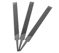 Juego de 3 limas planas de 15,2 cm para cadenas de motosierra, lima plana con dientes gemelos, longitud de 15,2 cm