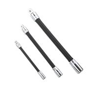 Juego de 3 llaves de trinquete de eje flexible de 1/10.2 cm 3/20.3 cm 1/5.1 cm de alto par