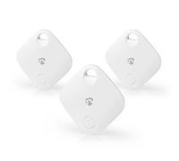 Juego de 3 localizadores de objetos Bluetooth, alarma sonora/40 m alcance