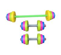 Juego de 3 Mancuernas de Juguete para Niños a Partir de 3 años. Incluye Equipo de Entrenamiento.