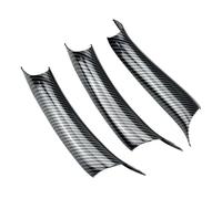 Juego De 3 Manijas Para Puerta Interior De Coche, LHD/RHD, Accesorios Para BMW X5 F15 2014-2018 cubierta mango(Carbon RHD 3 Pcs)