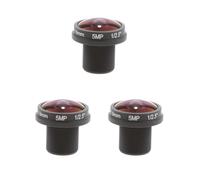 Juego de 3 mini lentes ojo de pez de 1,8 mm y 5 MP para lente de seguridad