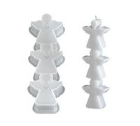 Juego de 3 moldes de Navidad con diseño de Papá Noel, árbol y hombre para hacer renos y formas bien diseñados, juego de moldes de Navidad con Papá Noel intrincado