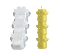 Juego de 3 moldes de Navidad con diseño de Papá Noel, árbol y hombre para hacer renos y formas bien diseñados, juego de moldes de Navidad con Papá Noel intrincado