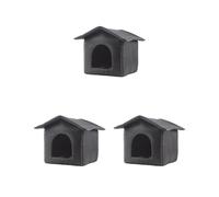 Juego de 3 nidos para gatos que no se deforman y tienen costuras finas que garantizan una larga duración, tienda de campaña de tela OxfordCloth para mascotas, casa para mascotas, casa para mascotas,