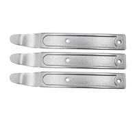 Juego de 3 palancas de chapa ergonómica, herramienta de extracción de molduras de coche con agarre antideslizante, palanca de panel de puerta portátil para modificación