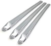 Juego de 3 palancas desmontadores de neumaticos 300mm palancas de ruedas de moto, coche, furgoneta desmontadores de acero galvanizado