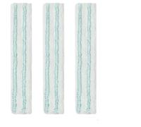 Juego de 3 paños de limpieza de cristales húmedos y secos de microfibra, compatibles con Leifheit