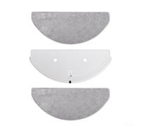 Juego de 3 paños de microfibra de repuesto para Roborock para modelos Q7 M5 L5, diseño robusto de plástico de alta calidad, transforma la aspiradora en robot de limpieza para una ficiente