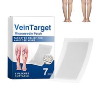 Juego de 3 parches de microagujas para venas, tratamiento avanzado de venas varicosas 2026 para piernas, parche de venas varicosas VeinTarget, tratamiento de piernas con ingredientes naturales para