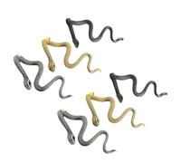 Juego De 3 Pares Aretes Serpiente Diseños Desmontables Cómodos Aleación Adecuados Para Diversas Ocasiones Aretes Para Fiestas